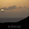 wrapped sunset
