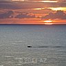 venezolan fisherman in front of venezolan mountain