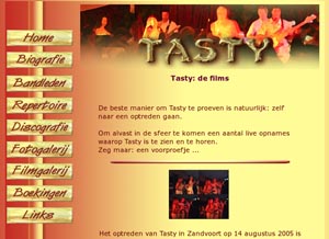 website tastymusic.nl